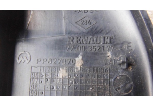 Накладка крила верхня, заглушка дзеркала ліва Renault Master II, 7700352177